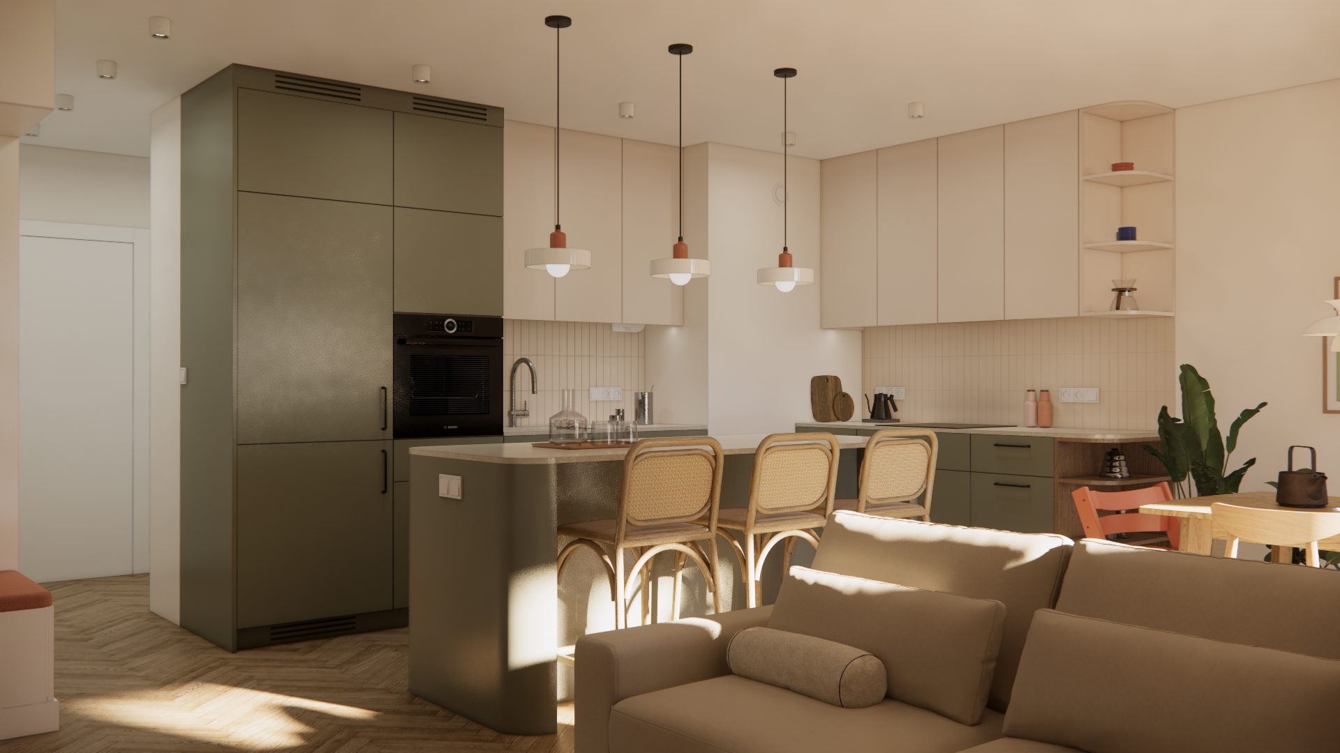 01 Strefa dzienna 5a_jasne półki